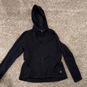 Spyder Jet Black Performance Hoodie